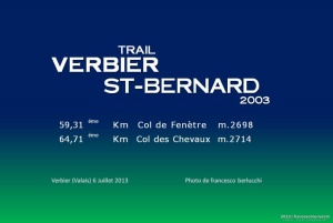 TRAIL VERBIER ST-BERNARD 2013