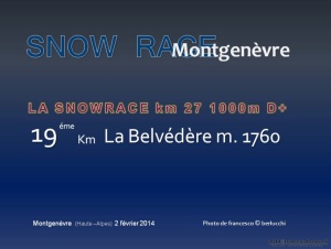 SNOW RACE MONTGENEVRE 2014